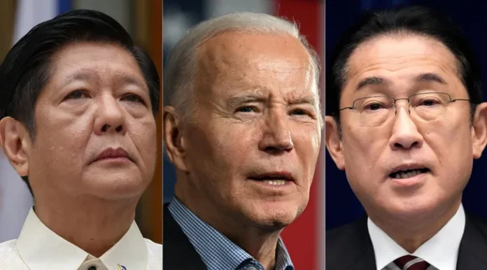 Biden s’entoure des dirigeants japonais et philippin pour envoyer un « signal » à la Chine