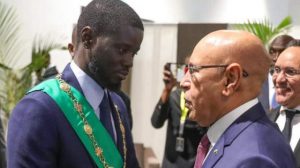 Le président sénégalais en Mauritanie, sa première visite à l'étranger