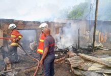 Un incendie