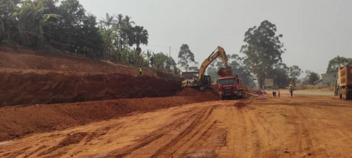 Les travaux de contournement de la sortie Nord de la ville de Yaoundé progressent