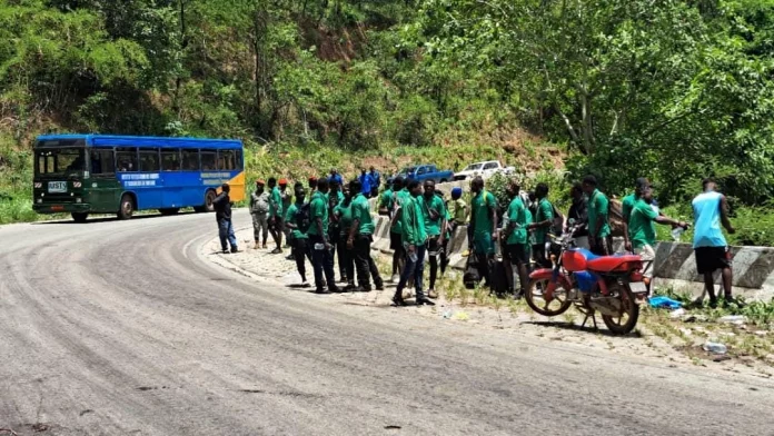 Un bus d’étudiants de l’IUSTY dérape à la falaise de Mbé et fait de nombreux blessés