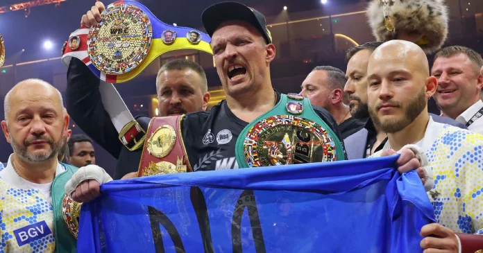 Boxe: Pour Kiev, Usyk a démontré que l’Ukraine pouvait gagner