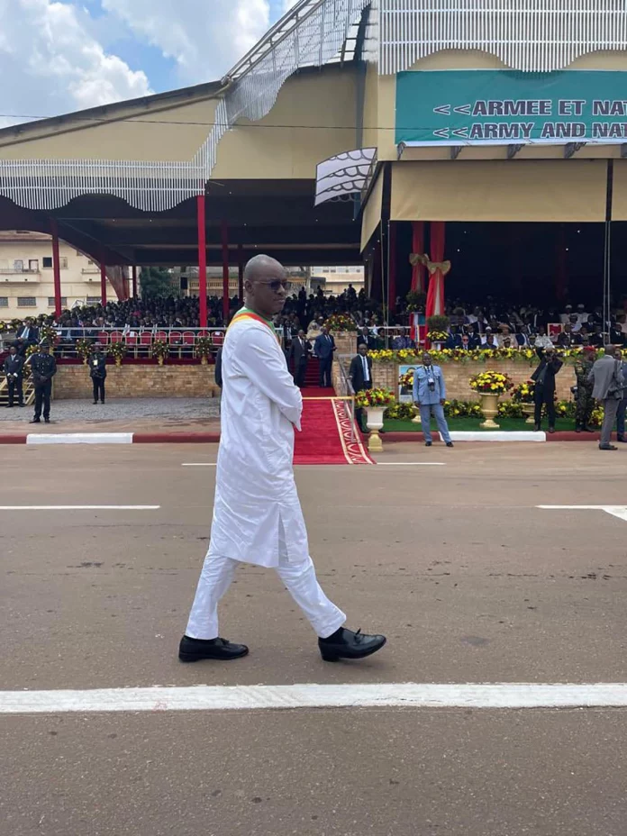 Cabral Libii présent au défilé du 20 mai