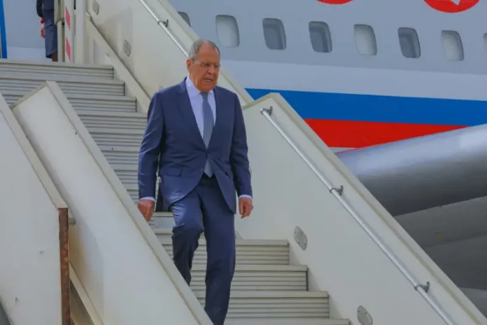 Le Russe Lavrov au Tchad, dernière étape d’une tournée africaine aux accents anti-occidentaux