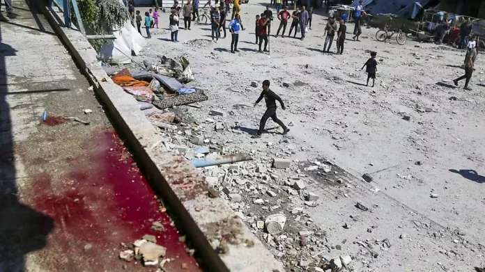 Sidération après une frappe israélienne sur une école de l’Unrwa de la bande de Gaza