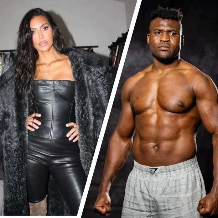 Francis Ngannou dément la rumeur sur sa prétendue relation amoureuse avec Kim Kardashian