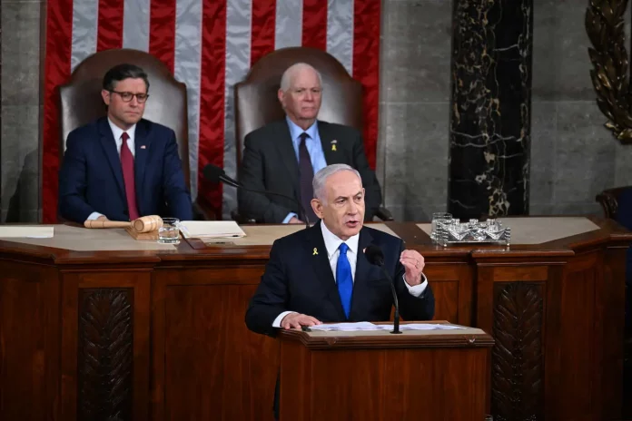 La « victoire » d’Israël sera aussi celle des Etats-Unis, dit Netanyahu au Congrès américain