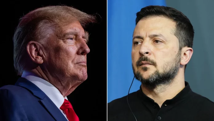 Trump promet à Zelensky de « mettre fin à la guerre » en Ukraine