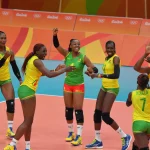 Les  volleyeuses camerounaise