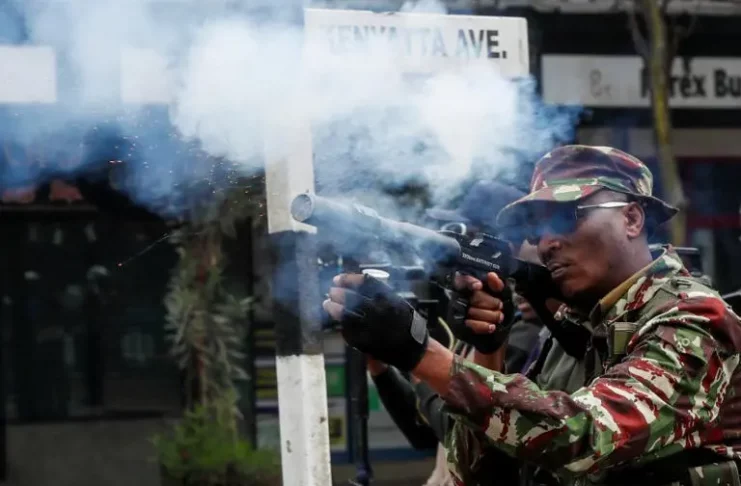 La police kényane cible les journalistes lors d'une manifestation