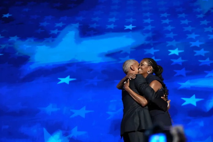 Michelle et Barack Obama font chavirer la convention démocrate