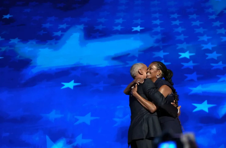 Michelle et Barack Obama : Stars Démocrates de Chicago