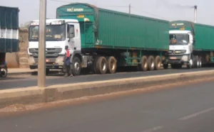 circulation des camions
