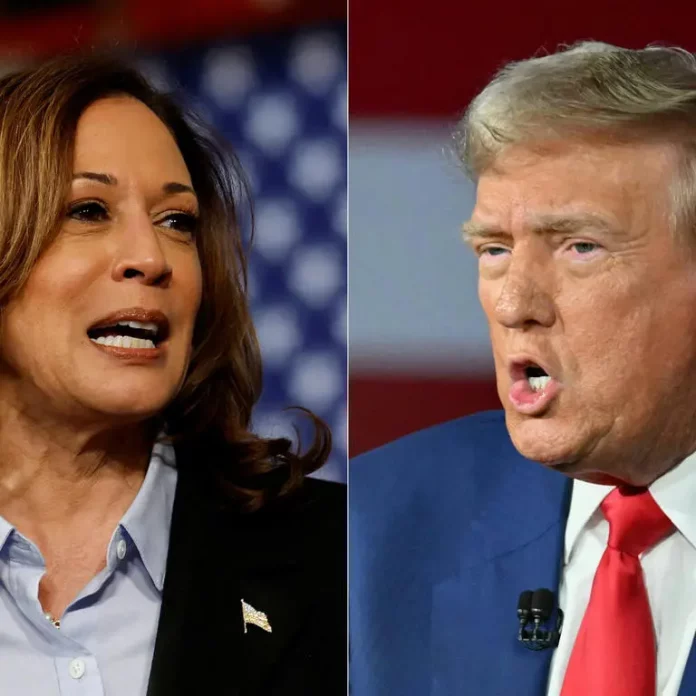Harris et Trump à Philadelphie, à quelques heures d’un débat très attendu
