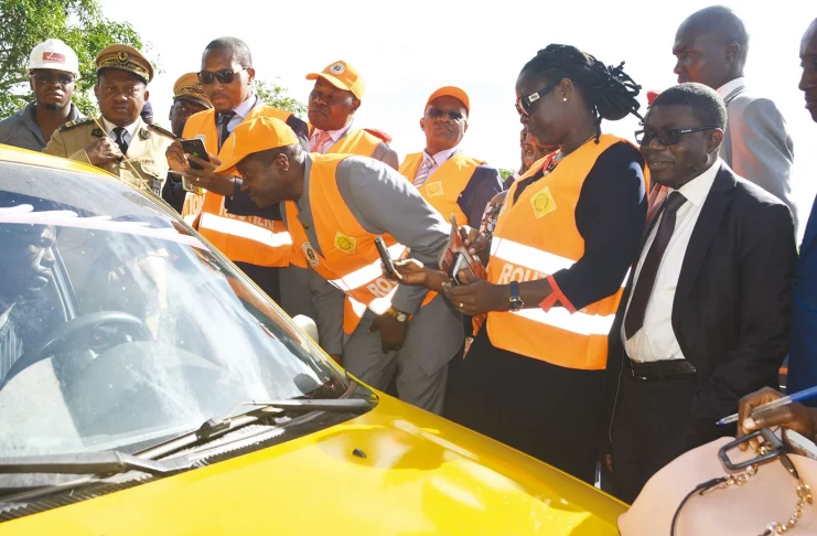Le ministre des transports