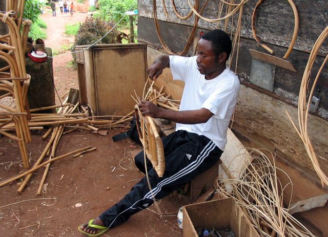 Artisanat: Le rotin attire les regards