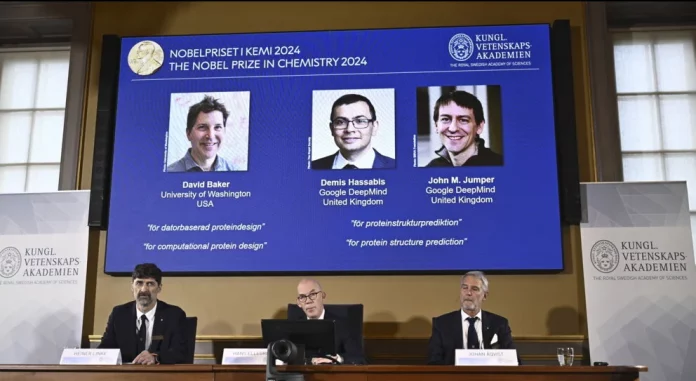 Nobel de chimie 2024: un trio distingué pour la conception et la prédiction de protéines