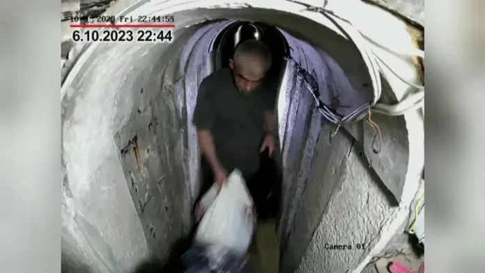 Israël montre une vidéo de Sinouar dans un tunnel de Gaza peu avant l’attaque du 7 octobre