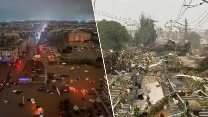 Inondations en Espagne: plus de 200 morts, l’armée à la rescousse face au chaos