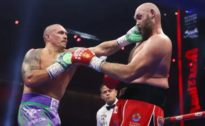 Boxe: encore vainqueur de Fury, Usyk reste le patron des lourds
