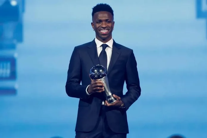 Foot: Vinicius sacré meilleur joueur Fifa de l’année, doublé pour Bonmati