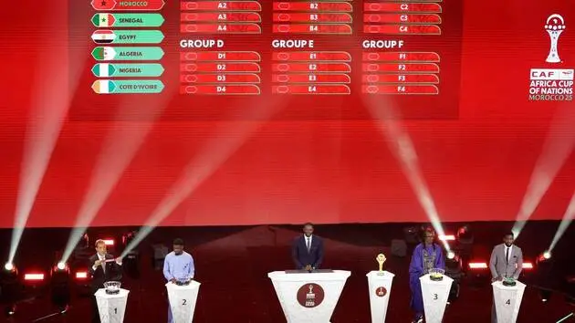 CAN-2025: Le Maroc avec le Mali et un choc Côte d’Ivoire-Cameroun