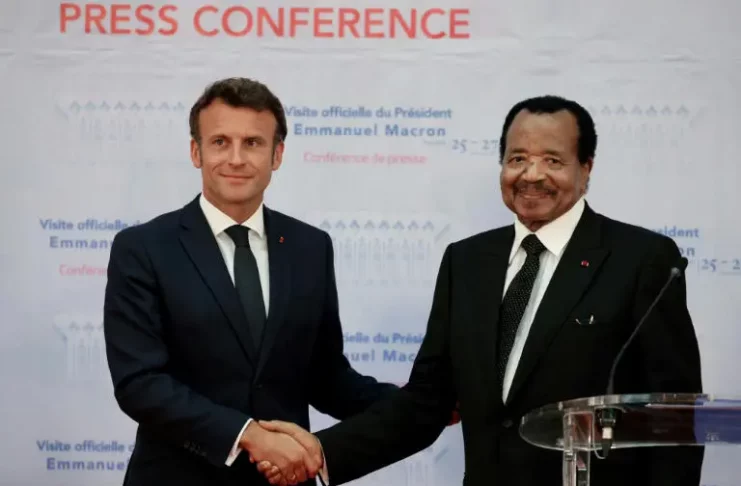 Le président Paul Biya