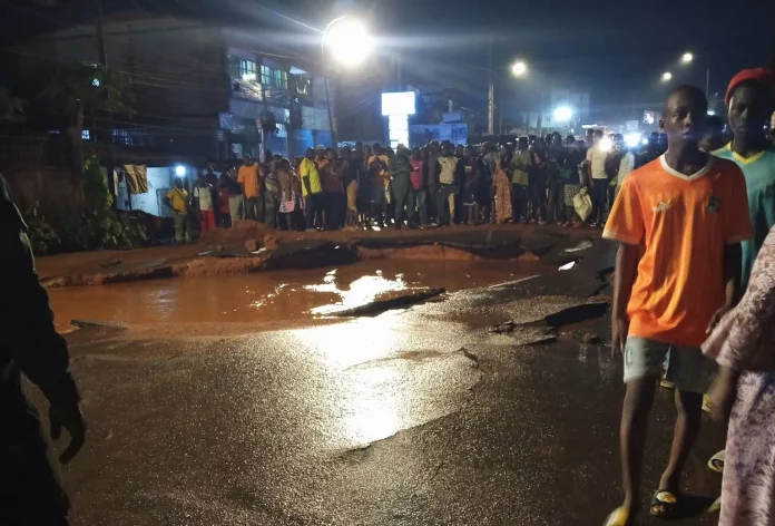 Yaoundé : une explosion d’eau sème le chaos