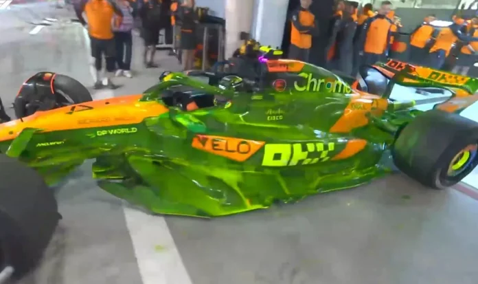 F1: Norris et McLaren déjà devant, Hamilton enfin en rouge