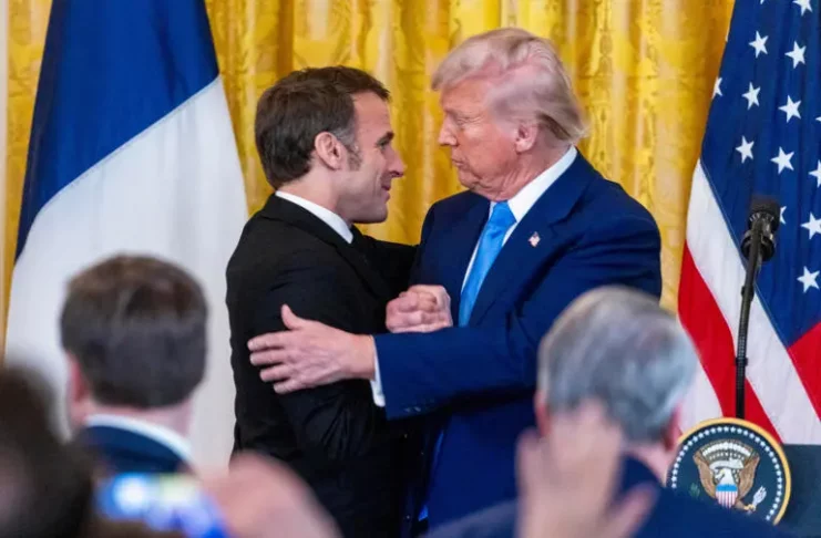 Trump et Macron :