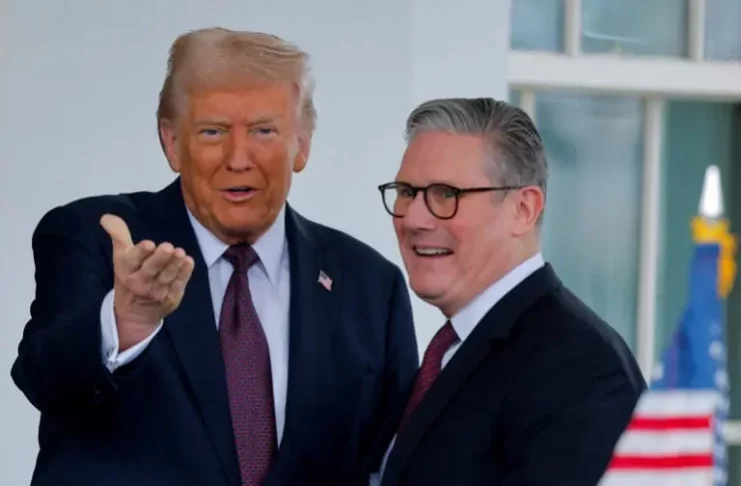 Trump reçoit Starmer