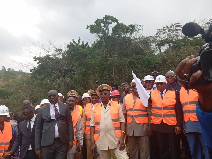 Falaise de Dschang : Les travaux de reconstruction ont débuté!