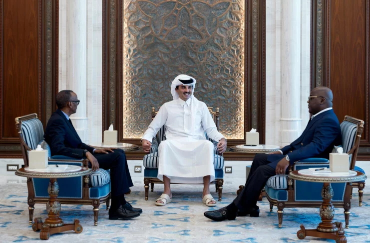 rencontre secrète Tshisekedi et Kagame