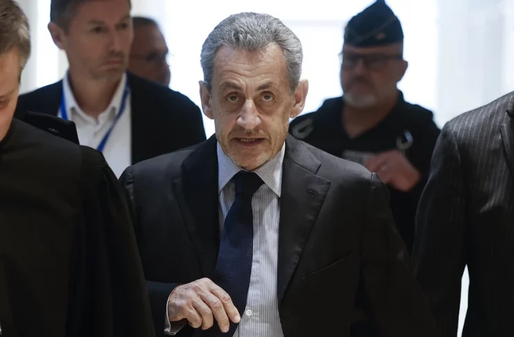 Sarkozy et Kadhafi