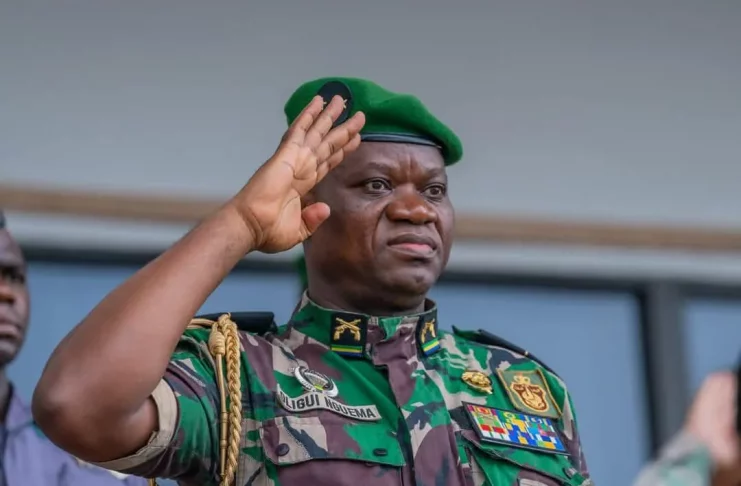 Le général Nguema officialise sa candidature