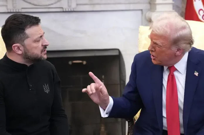 Trump s’éloigne de l’Ukraine et internet est inondé de désinformation sur Zelensky