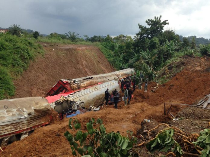 Accident Camrail : Une locomotive percutée par un camion