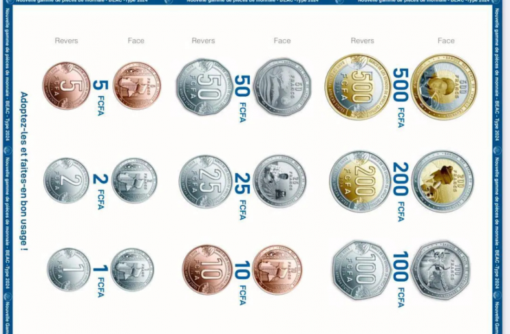 Cemac pièces monnaie