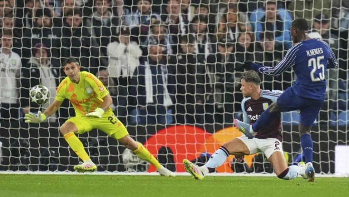 C1: le PSG tremble, chute à Aston Villa mais retrouve les demi-finales