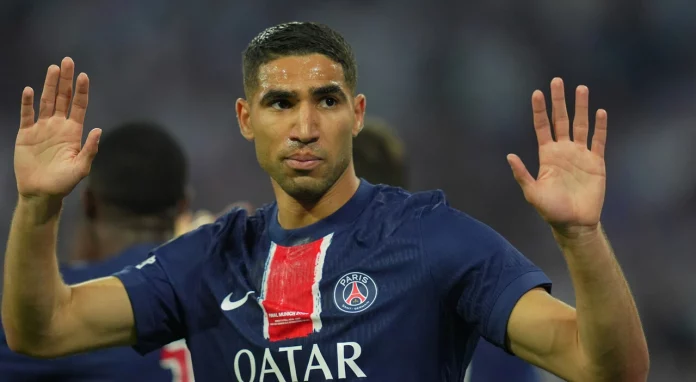 Ligue des champions: Hakimi, l’apothéose d’une saison exceptionnelle