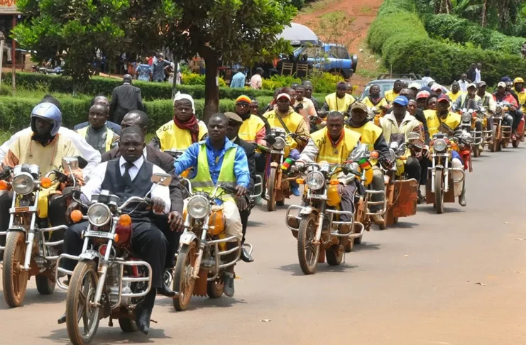 Douala motos taxis