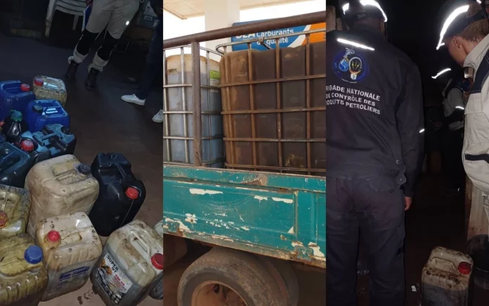 Contrebande pétrolière : Le Minee saisit 3340 litres de carburant