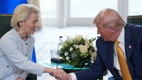 Trump et Von der Leyen arrachent « le plus grand » des accords commerciaux