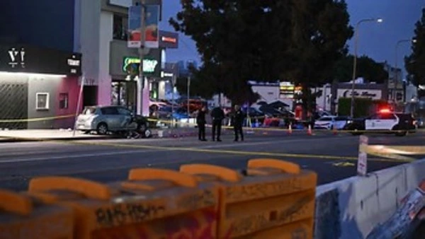 Los Angeles: une voiture fonce sur la foule et fait 30 blessés, son conducteur en garde à vue