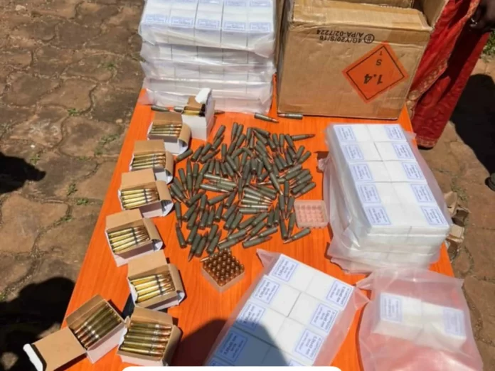 Bafoussam : La douane saisit des sacs de douilles de munitions
