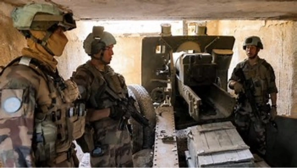 Dans le sud du Liban, les Casques bleus français découvrent un bunker du Hezbollah