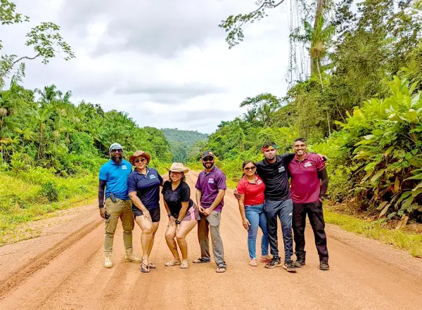 Guyana: une route au milieu de nulle part pour développer le pays