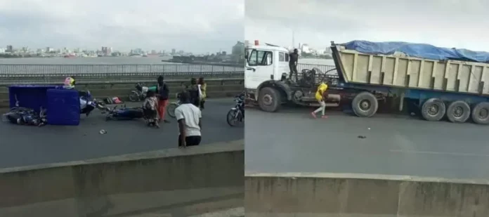 Pont wouri : Un accident de la route fait un mort