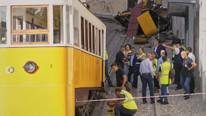 Au moins 8 étrangers sont morts dans le déraillement du funiculaire à Lisbonne