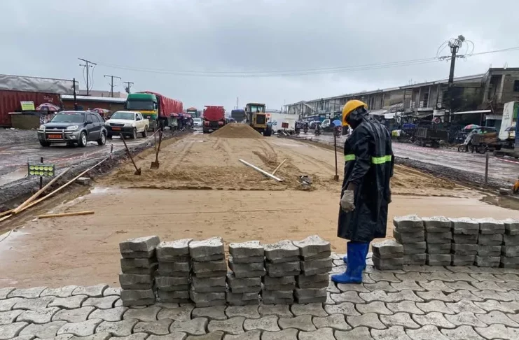 Douala ville routes